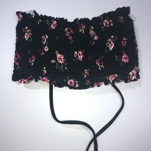 Lace up Bathing Suit Top